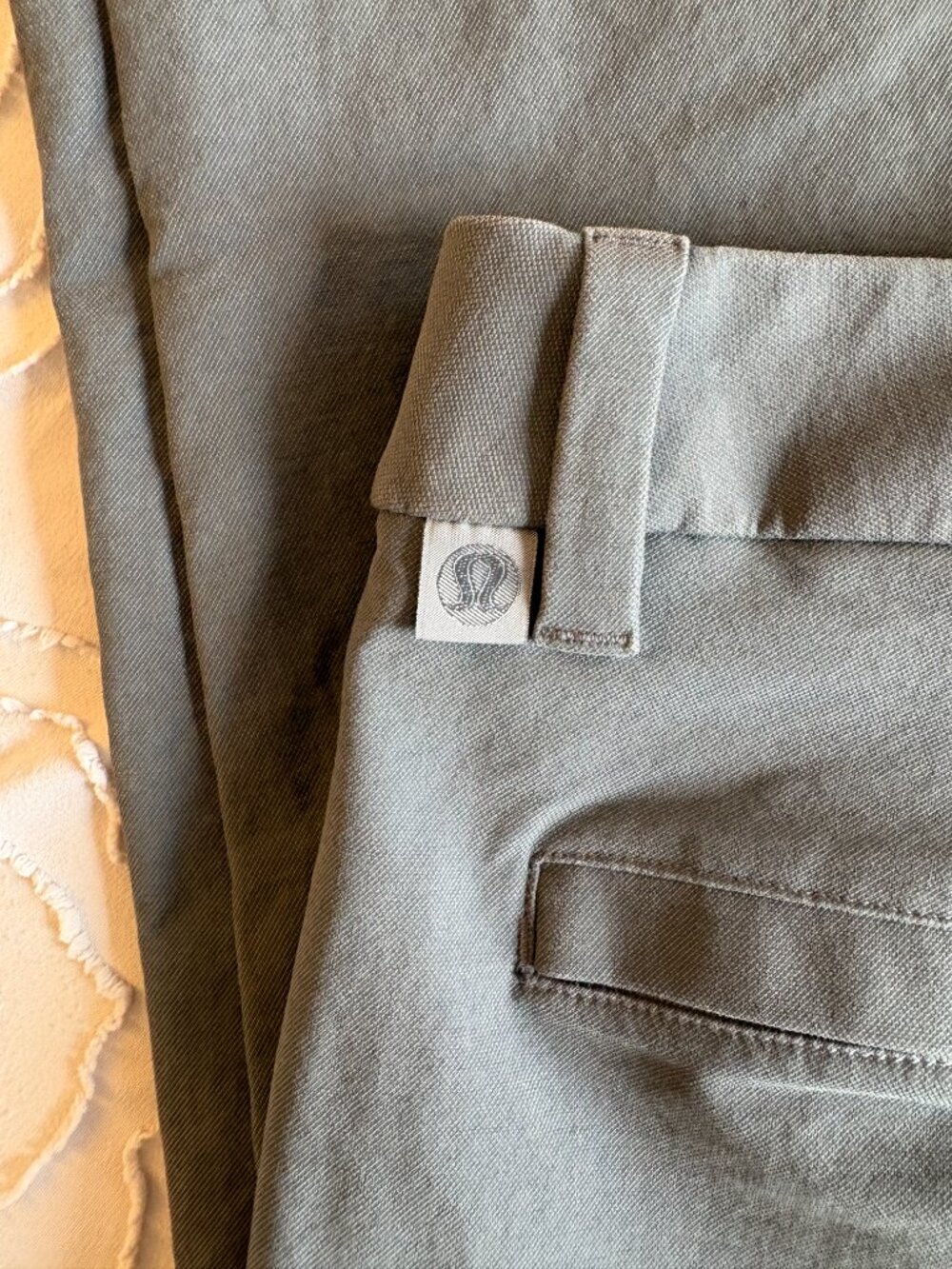 NWOT Lululemon ABC Classic-Fit Trouser Stretch Cotton VersaTwill - Picture 6 of 6